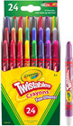 Twistables Crayons For Kids  24ct  Essential School Supplies For Girls   Boys  T