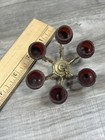 1 12 Scale Vintage Die Cast Dollhouse Miniature 6 Arm Chandelier