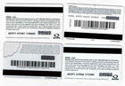 Quiznos Gift Card Lot Of 4 - Sub Sandwiches - Food  Restaurant - No Value