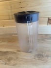 Mr Coffee Iced Tea Maker  Tm1 Replacement 2 Quart Pitcher Black Lid Frosted