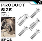 5x M12-1 50 Wheel Lug Stud For Honda Civic 1980-2020 Accord Cr-v Cr-z Acura Ilx