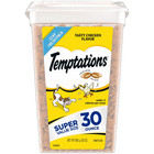 Temptations Tasty Chicken Flavor Crunchy   Soft Cat Treats  30 Oz Tub Free Ship