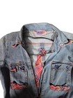 Vintage 1970s Faded Glory By Appendagez Denim Plaid Jumpsuit Size S Altered Hem