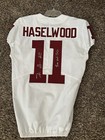 Jadon Haselwood Signed Autographed Game Used Worn Oklahoma Ou Sooners Jersey