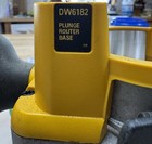 Dewalt Dw6182 Plunge Base For Compact Router Steel Rods For Smooth Plunge Stroke