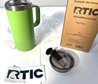 Rtic 16 Oz Stainless Steel Travel Coffee Cup Vacuum Insulated Tumbler Mug