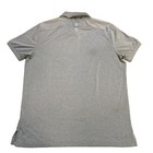 Rlx Ralph Lauren Polo Gray Solid Collared Short Sleeve Logo Shirt Men   s L