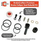 Brake Caliper Rebuild Kit For Select Harley Davidson Models Front rear