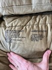 Vintage 1951 Korean War Era Us Military Casualty Down Sleeping Bag     Fur Warm