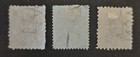 Vintage 3 New South Wales Queen Victoria Stamps Lot Used