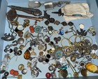Victorian Art Deco Vintage Jewelry Lot Repair Junk Drawer Salvage Harvest  As Is