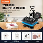 12x10  Heat Press Machine 30x23cm T-shirt Sublimation Transfer Swing Away