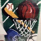 Natura Caron    sports    Latch Hook Rug Kit 20  X 27  New Factory Sealed  