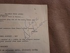 Police Woman Script Signed By Angie Dickinson   read Description 