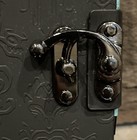 Disney s Haunted Mansion Journal Disney Notebook Black Embossed Matching Pen New