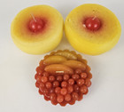 3 Vintage Point A La Ligne Grapefruit W  Cherry On Top   Tart Candle France