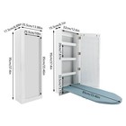 Wall-mount Ironing Board Cabinet Built In Ironing Board Cabinet With Mirror Usa