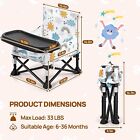 Portable Baby Chair Baby Booster Seat  Toddler Camping Chair sun 