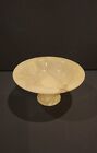 Vintage Alabaster Pedestal Fruit Bowl - J a y   spain 