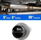5   Exhaust Muffler  5   Inlet outlet  Universal 30   Overall 7 body-5 