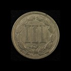 1888 3cn Three Cent Nickel - Free Shipping Usa