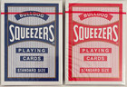 Bulldog Squeezers Playing Cards Red   Blue 2 Deck Set Uspcc Sealed