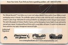 Stratosphere Casino - Las Vegas  Nv - 9th Issue Slot Card  White Printing