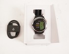Garmin Approach S44 Gps Golf Smartwatch  silver Aluminum Bezel  Black Silicone B