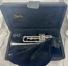 Vincent Bach Soloist Bb Trumpet Tr200  Gold Trim  Case  Mouthpiece