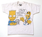 Vintage 90 s The Simpson s T-shirt Bart Homer Don t Have A Cow Youth 6-8