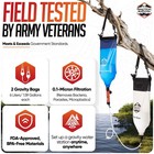 Practical Survival Gravity Water Filtration System     Complete Kit  model Ps12 