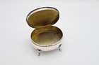 Antique Sterling Silver Trinket Jewellery Box Hallmarked Birmingham 1905