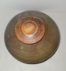 Antique Faceted Stoneware Korean Joseon Dynasty Dodecagon Honey Jar Glaze