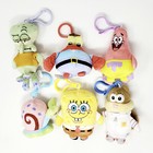 Spongebob Squarepants Plush Dangler Clips - Lot Of 100 New Clip-ons