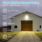 200w Led Parking Lot Light Outdoor 30000lm 5000k Bronze With Photocell