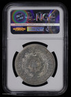 1889 Paraguay Silver Peso Lion Ngc Au Details