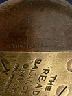 1925 Golf Club Driver Brass Leather Hickory Wood Glover Specialty Co 100  Yr Old