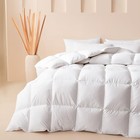  Size Feather Down Fiber Comforter Ultra Fluffy Duvet California King White