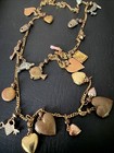 Vintage Posible Piddidly Link Gf Chain Charms Antique Charms 24   brass Ooak Rare