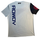 Reebok Ufc Jersey Mens Xl White Walkout Training Shirt Fight Kit New Stained