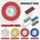 8  Airway Buffing Wheel  9pcs Aluminum Polishing Wheel Kit For Angle Grinder  Po