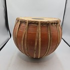 Terracotta Bayan  dagga  Tabla Drum Percussion Insturment - Handmade 12  X 11 
