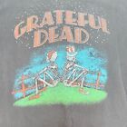 Vintage Junk Food Grateful Dead T-shirt Skeletons Graphic Tee Band Music Small