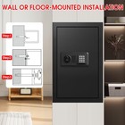 5 2 Cub Large Home Safes Fireproof Wterproof  Anti-theft Fire Safe With Progr  