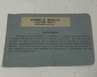 The Pennsylvania Railroad Vintage 1951 Train Ticket Pass Blue
