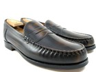 Allen Edmonds  newman  Leather Penny Loafer 12 D Antique Bronze  worn Once 524n 