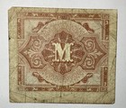 German Currency  1944 Germany 1 Mark Allied Military Authority Note