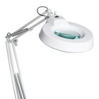 Foldable Floor Standing Magnifier Lamp 10x Glass Lens With Light For Beauty