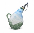 Italian Crafted Olive Oil Dispenser Bottle Hand Painted Made In Italy