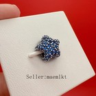 New 925 Sterling Silver Bold Pav   Star Charm For Bracelet 793026c01